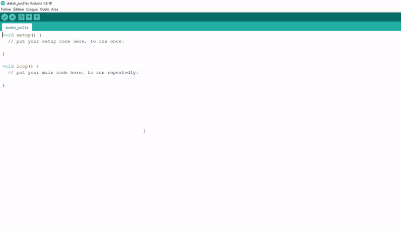 Installation of the DHT11 arduino ide library