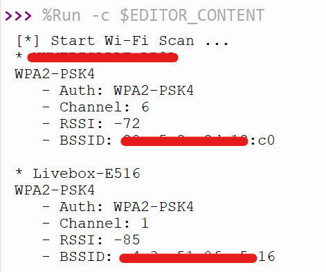 scan box wifi esp32 micropython