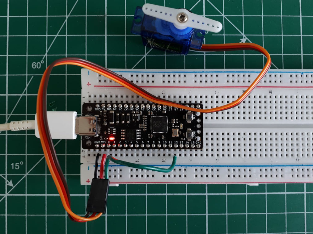 Pi Pico Servo Motor in MicroPython: SG90 Guide