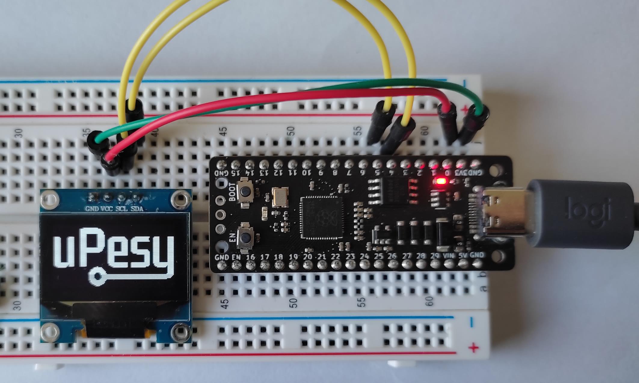 SSD1306 overview pico