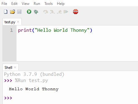 Thonny IDE Home Page