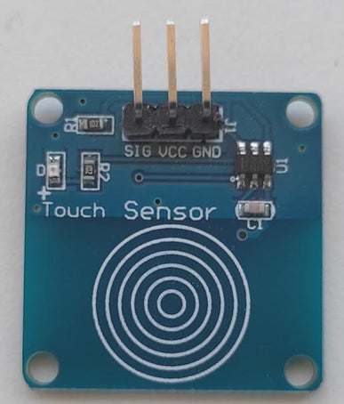 ESP32 Capacitive Touch Sensor with MicroPython Script