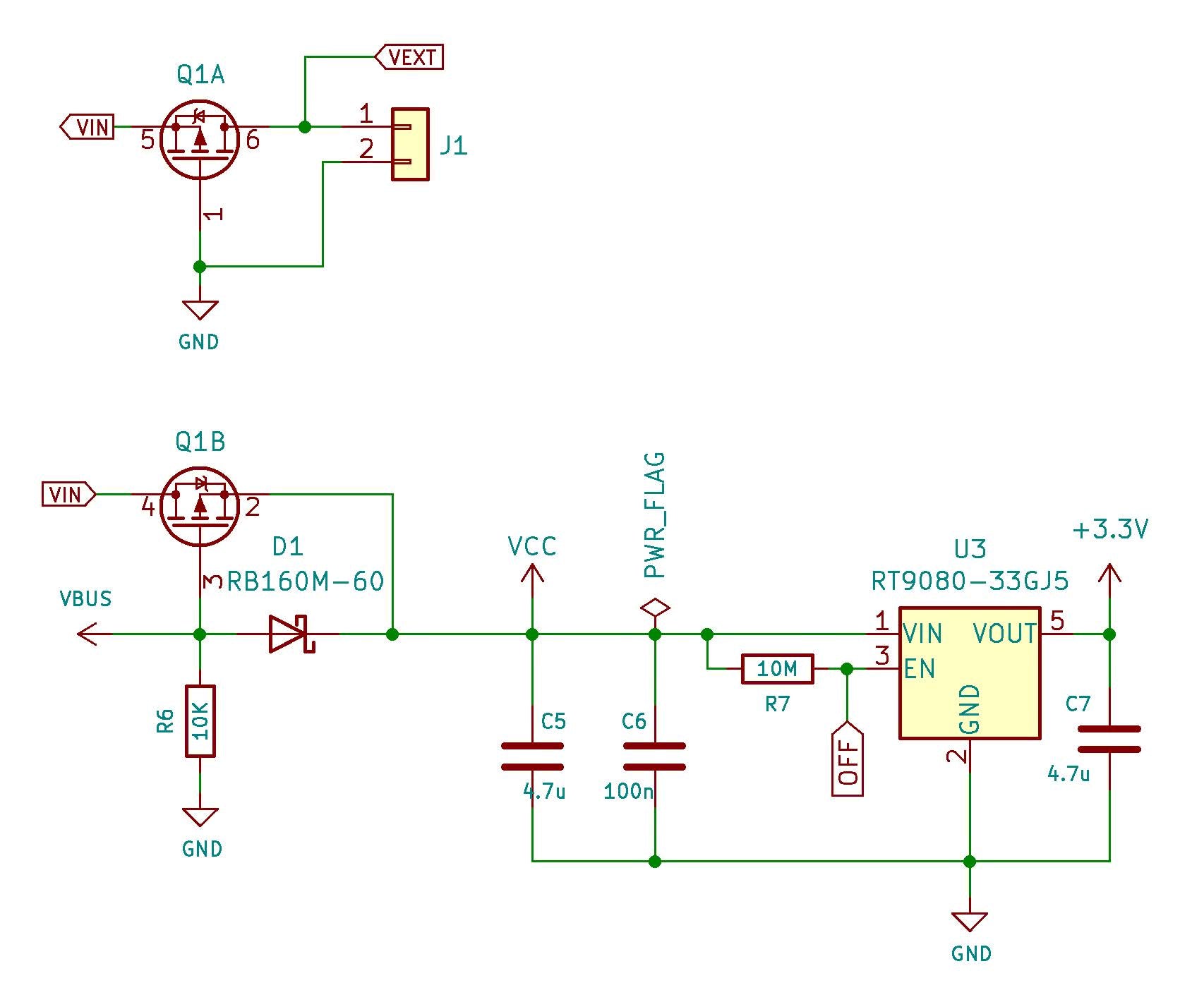 circuit électrique des différents modes d’alimentations