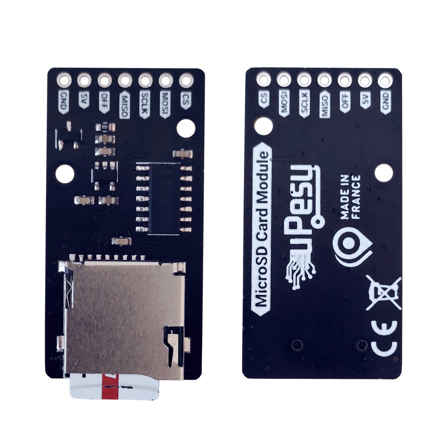 Lecteur de carte micro SD uPesy pour carte Arduino, ESP32 & Raspberry Pi