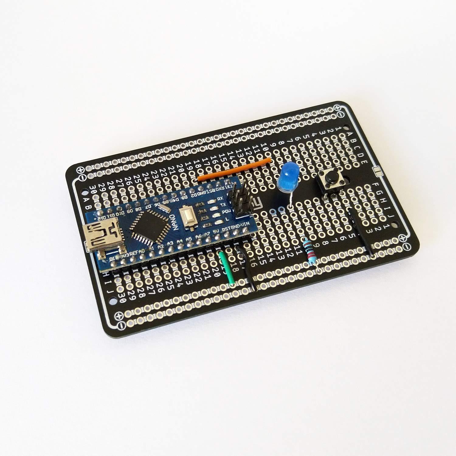 protoboard upesy medium example de circuit électronique
